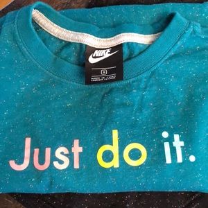 Nike Just. Do. It. Athletic T-shirt, speckled